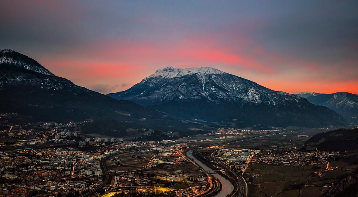 gli scorci di trento